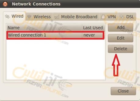 نحوه کانفیگ آی پی استاتیک در Ubuntu دسکتاپ