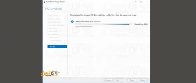 انتظار ساخت فلش بوت برای Nano Server