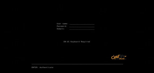 صفحه ورود به نانو سرور - راه اندازی نانو سرور در Hyper-V
