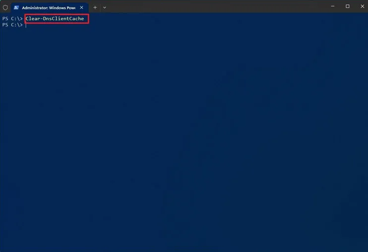 نحوه پاک کردن کش DNS از PowerShell در ویندوز ۱۱