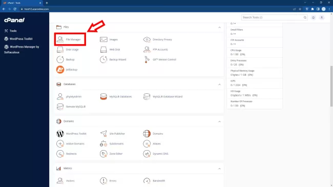 نمایش فایل htaccess