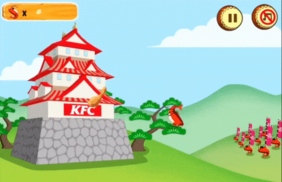 KFC نمونه‌ای از گیمیفیکیشن