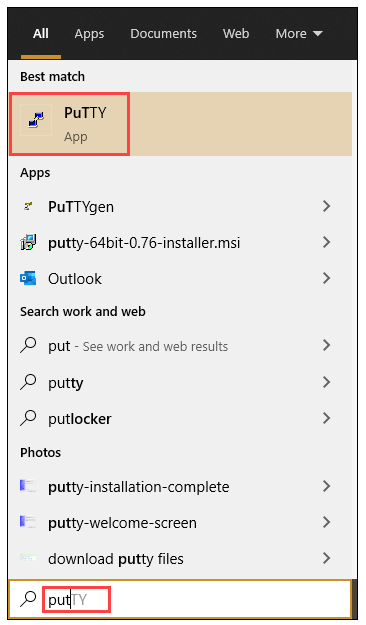  نحوه نصب PuTTY در ویندوز