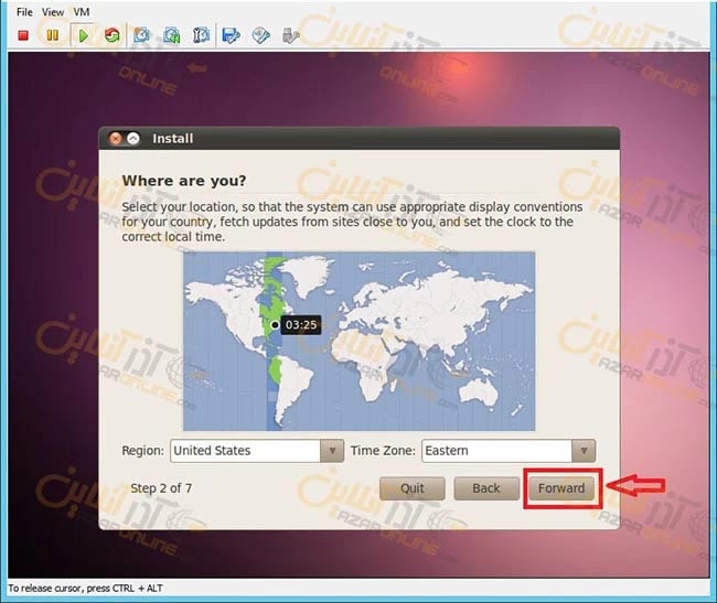 آموزش نصب اوبونتو در شبیه ساز VMware