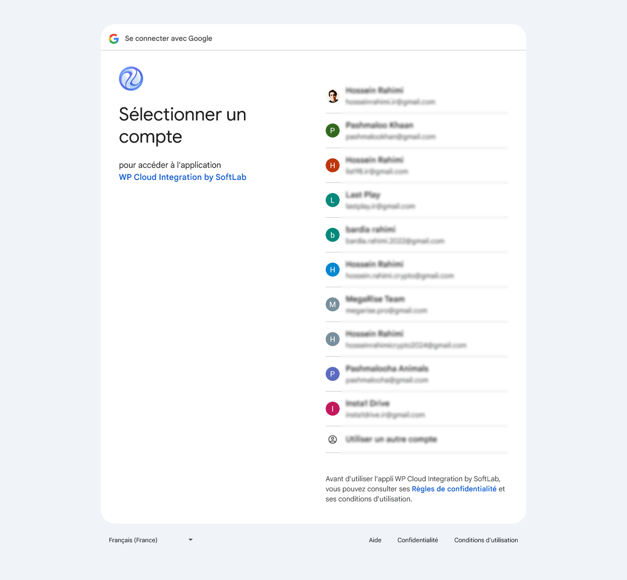 افزونه Integrate Google Drive