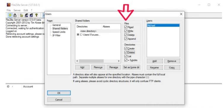  ساخت ftp در xampp