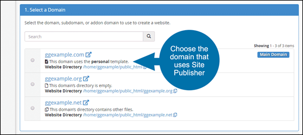 ویرایش یک صفحه در Site Publisher