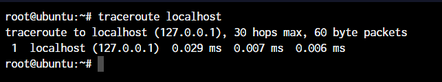 دستور traceroute 