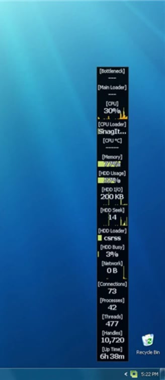 برنامه Moo0 System Monitor