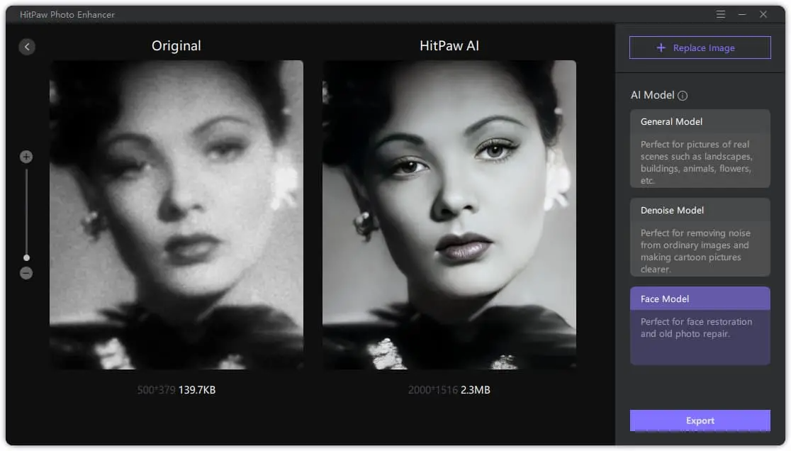 نرم افزار HitPaw Photo Enhancer
