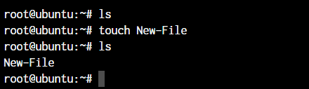 دستور touch