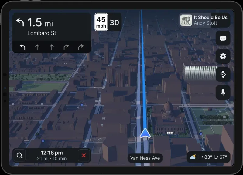 سرویس نقشه MapBox