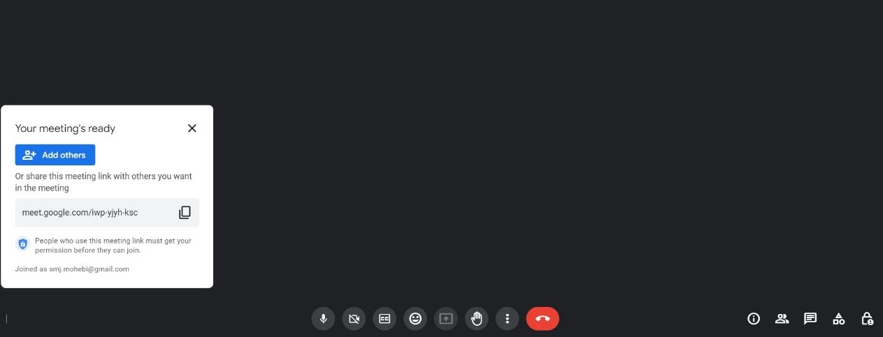 نحوه استفاده از Google Meet
