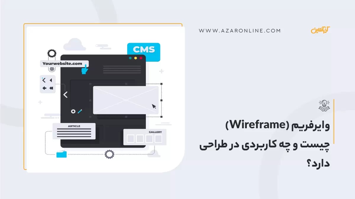 وایرفریم (Wireframe) چیست و چه کاربردی در طراحی دارد؟