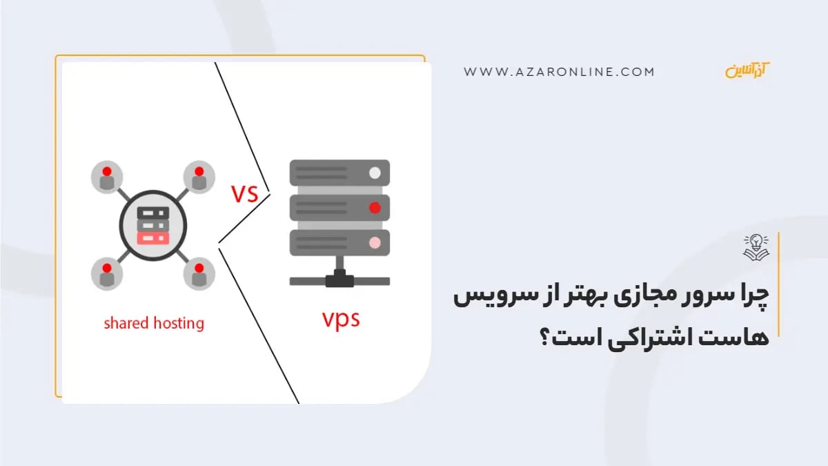 چرا سرور مجازی بهتر از سرویس هاست اشتراکی است؟