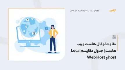 تفاوت لوکال هاست  و وب هاست  | جدول مقایسه Local host و Web Host