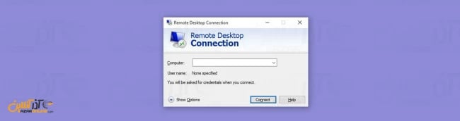 باز کردن Remote Desktop