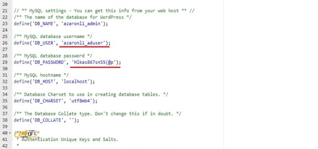 فایل wp-config.php