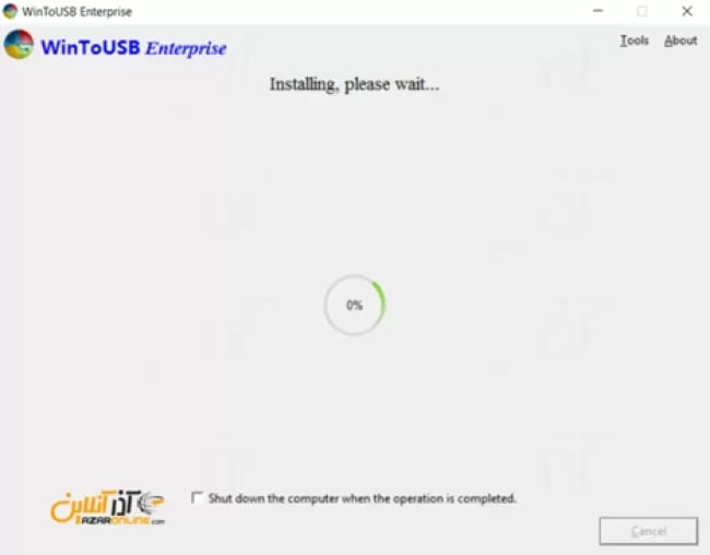 مراحل ساخت ویندوز لایو روی فلش