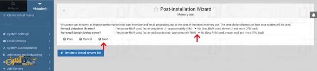 تنظیم مقدار رم مصرفی برای UI در Vitualmin
