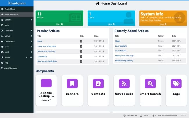 سیستم مدیریت محتوا جوملا