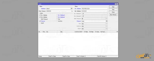 مثال استفاده از Torch در میکروتیک