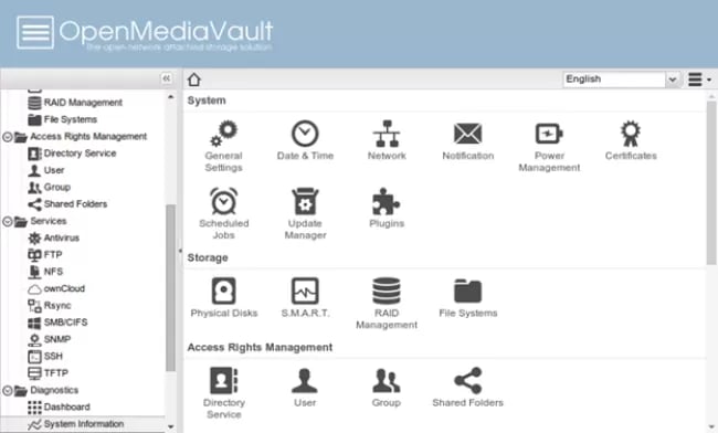 OpenMediaVault؛ بهترین توزیع لینوکس برای NAS