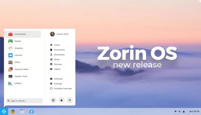 Zorin OS توزیع لینوکس مناسب برای کاربران ویندوز