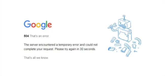 چگونه خطای error 504 را رفع کنیم؟
