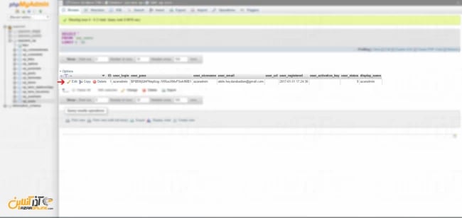 ریست کردن پسورد وردپرس از داخل cPanel