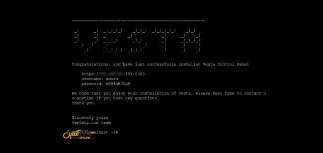 آموزش نصب کنترل پنل VestaCP در CentOS