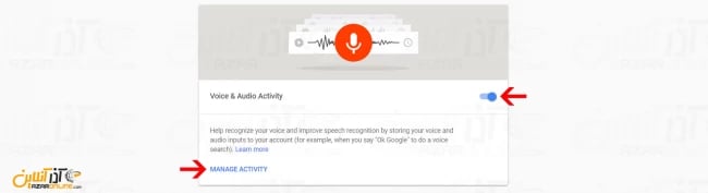 فعالیت Voice و گفتارها