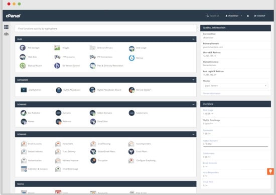 سی پنل (cPanel)