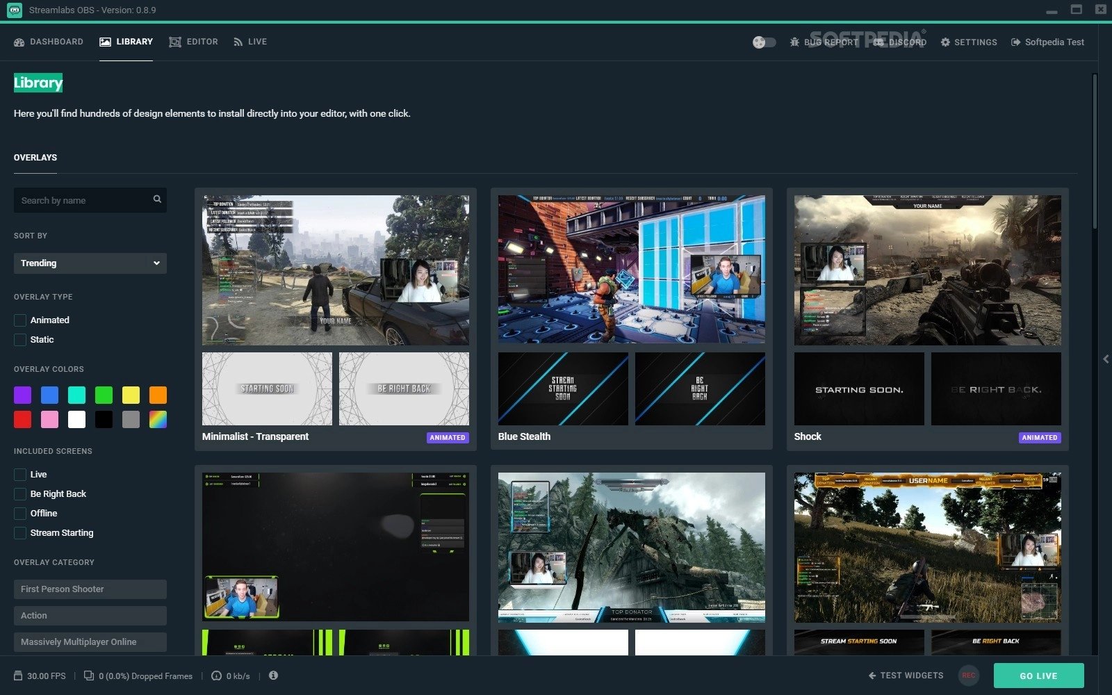 نرم افزار Streamlabs OBS