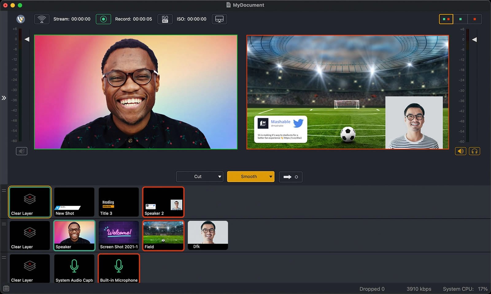 نرم افزار Wirecast