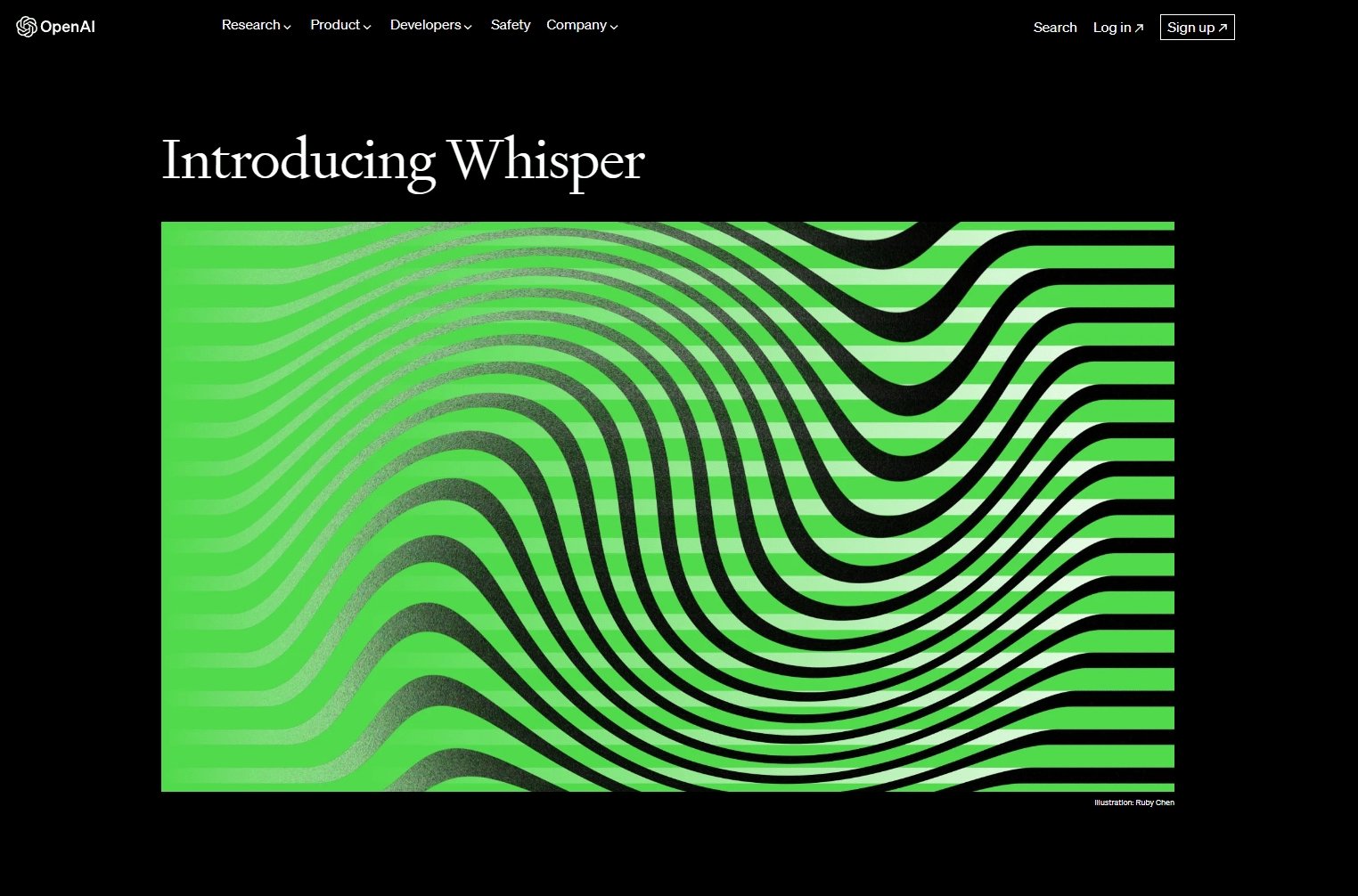 Introducing Whisper