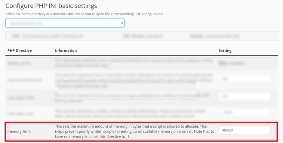 افزایش حافظه PHP با ویرایش فایل htaccess