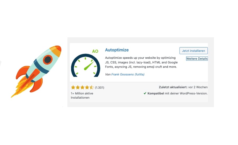 افزونه افزایش سرعت سایت Autoptimize