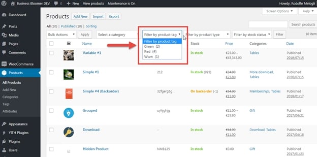 معرفی افزونه WooCommerce Product Filter 