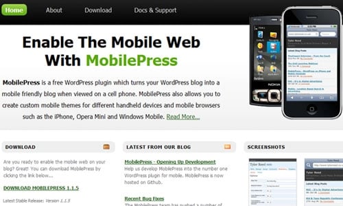قابلیت های MobilePress