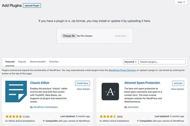 مراحل نصب افزونه YITH WooCommerce Compare 