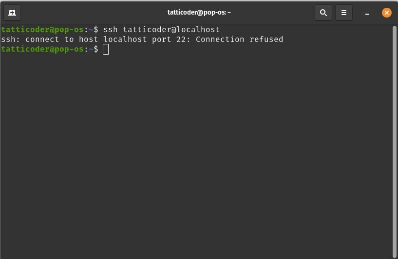 خطای "Connection refused"