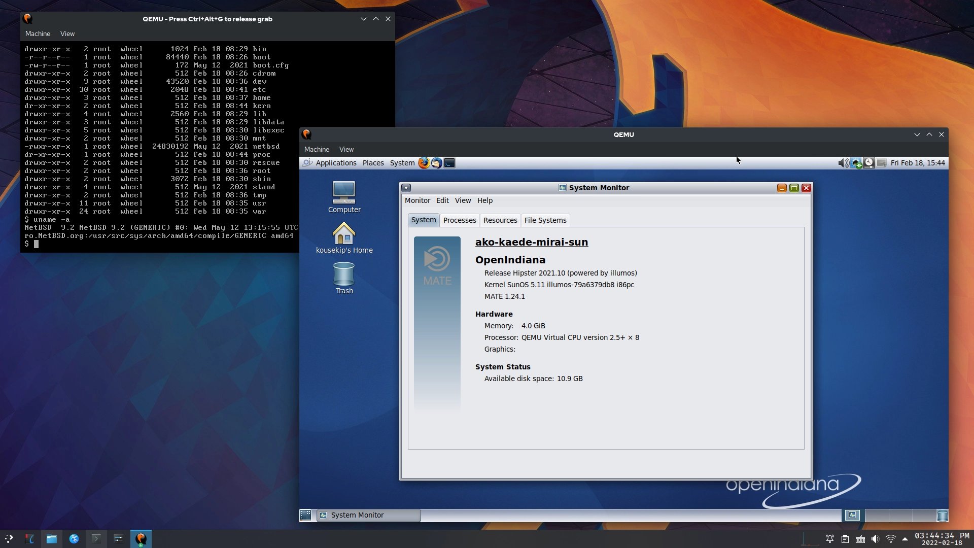مجازی ساز KVM (Kernel-based Virtual Machine)