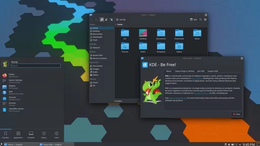  KDE Plasma