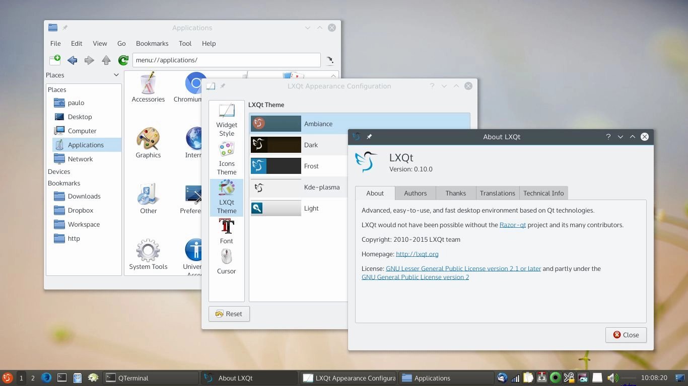 LXQt / LXDE