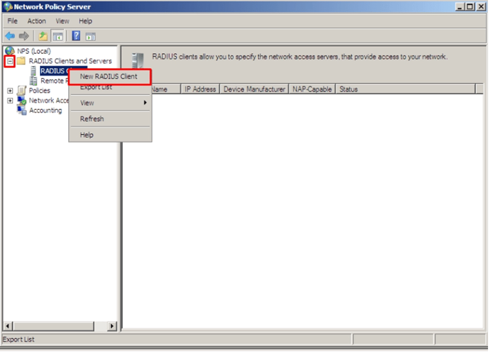 آموزش راه اندازی radius server در میکروتیک