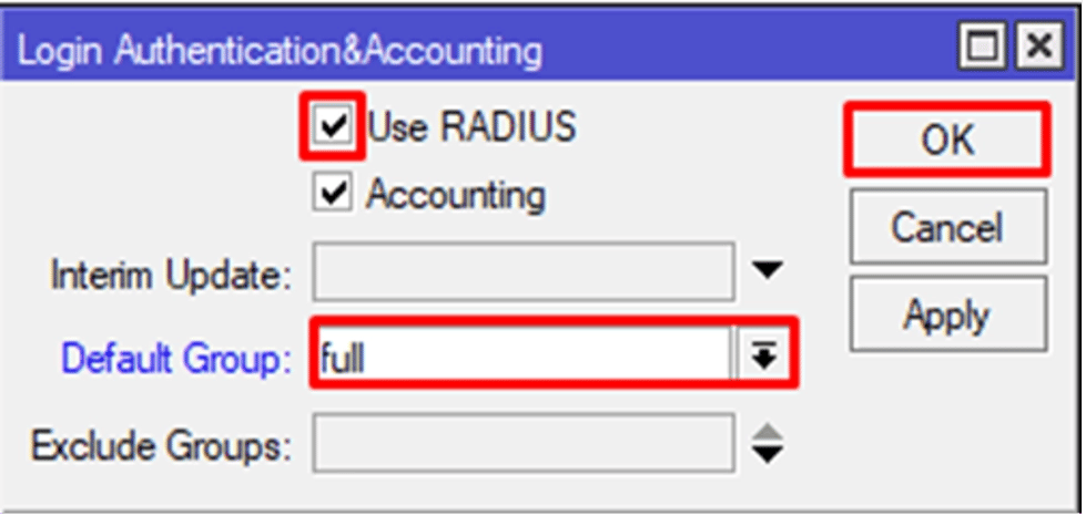 آموزش راه اندازی radius server در میکروتیک