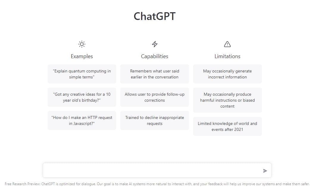 هوش مصنوعی ChatGPT