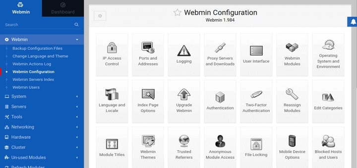 Webmin