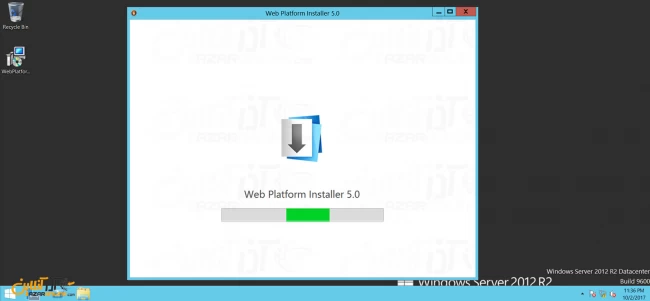 اجرای web platform installer برای نصب php بر روی iis